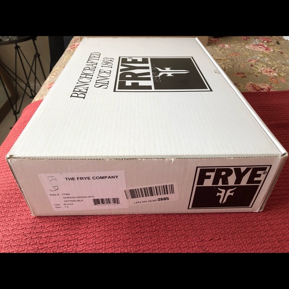 FRYE 'Dorado' Riding Boots Size 7 - Picture 5 of 13